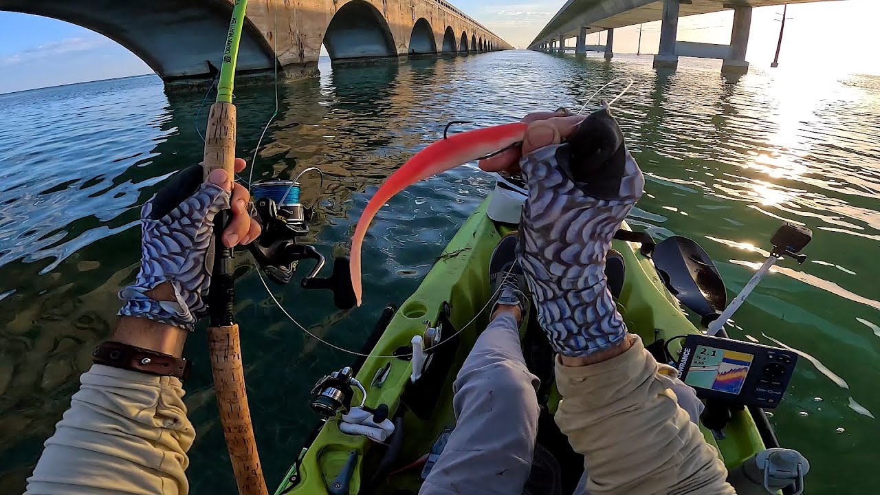 Fishing Half Way Out - 7 Mile Bridge Fishing Mission For What Ever BITES!!