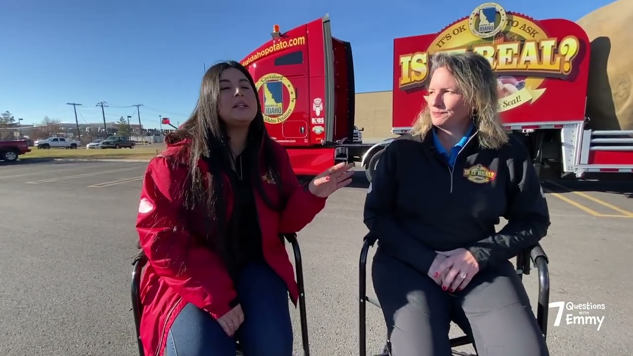 The Famous Idaho Potato is answering 7 Questions with Emmy