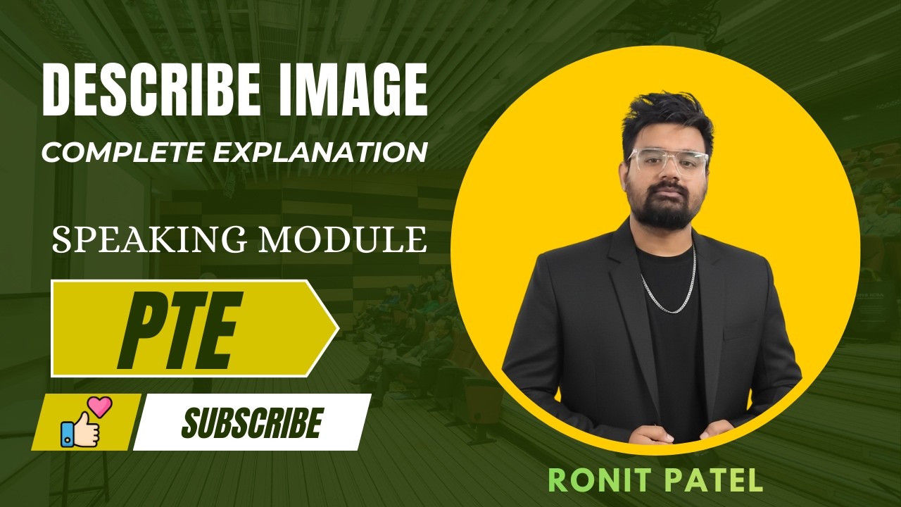 PTE Describe Image 2026 | Exact System to Score 80+ | Speaking Module