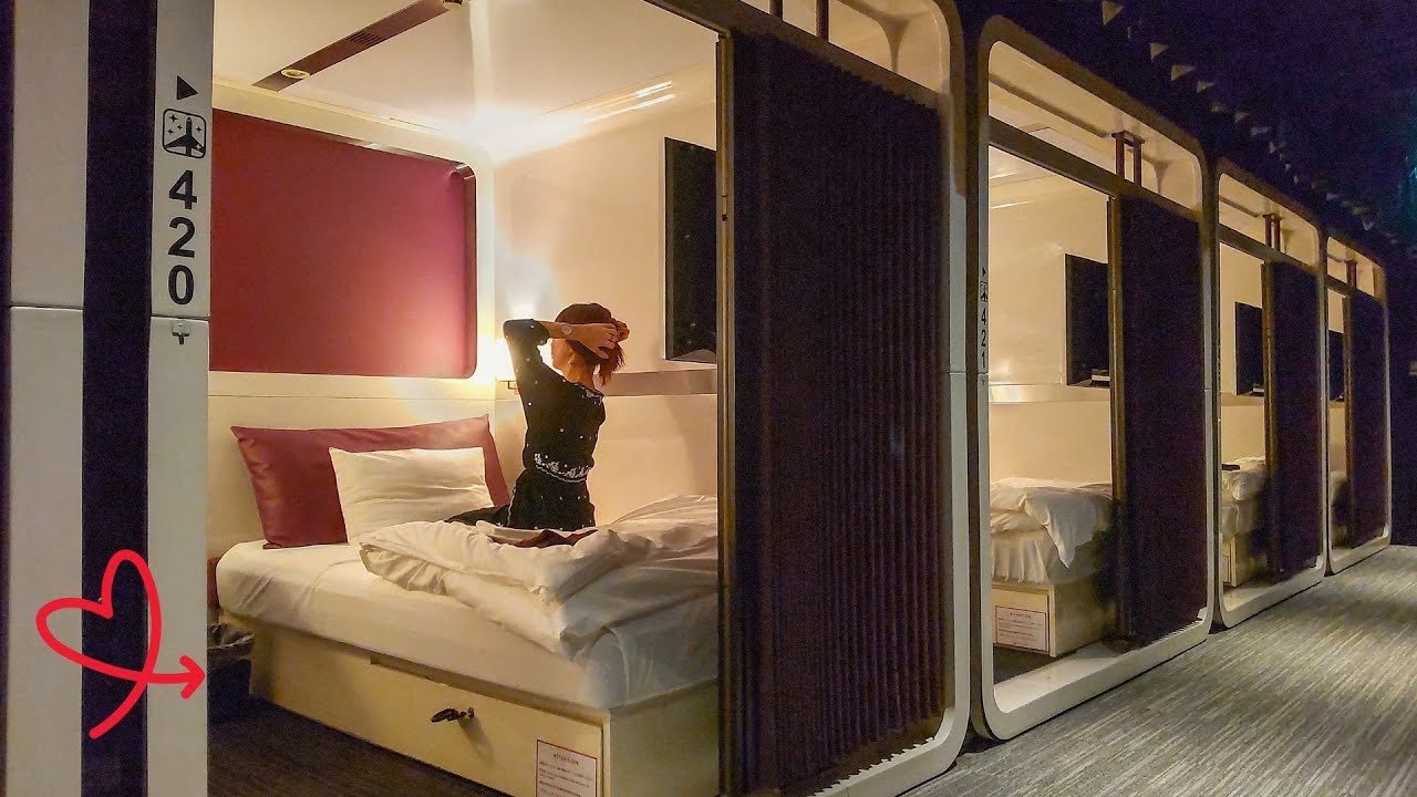 $35! Капсульный отель FIRST CLASS в Осаке🐙Япония 🇯🇵 ТОЛЬКО ЖЕНСКИЙ ЭТАЖ🚺