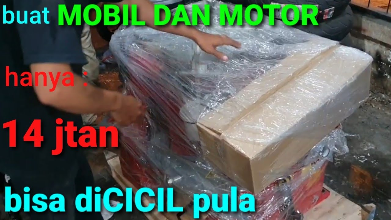 JABODETABEK only Unboxing spesifikasi dan harga MESIN pembuka ban Tire changer