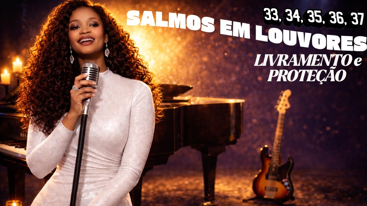 Louvores e Adoração | LIVRAMENTO e PROTEÇÃO DOS SALMOS 33 | 34 | 35 | 36 | 37 | gratidão ao Senhor
