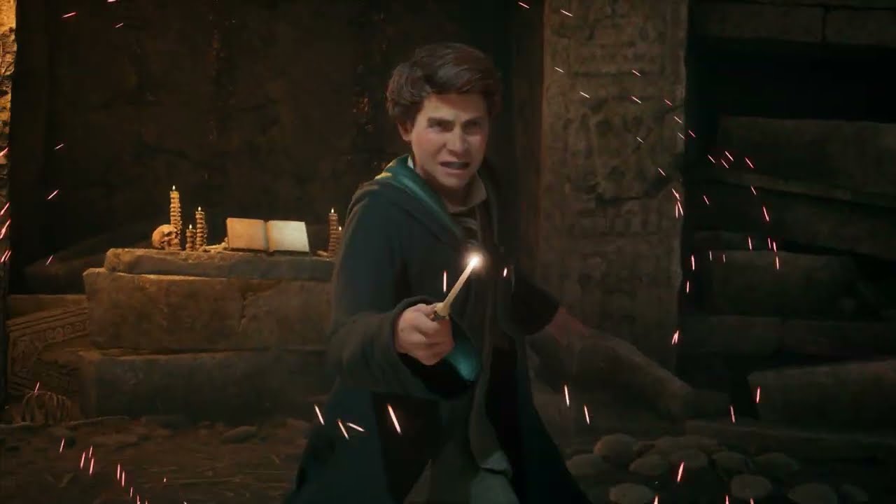 Hogwarts Legacy. Себастиан убивает Дядю. Sebastian killed his uncle