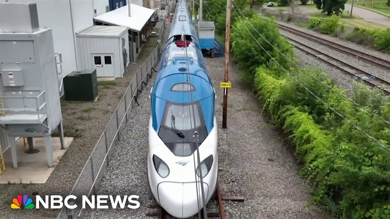 Amtrak launches new high-speed train ahead of Labor Day weekend&nbsp;