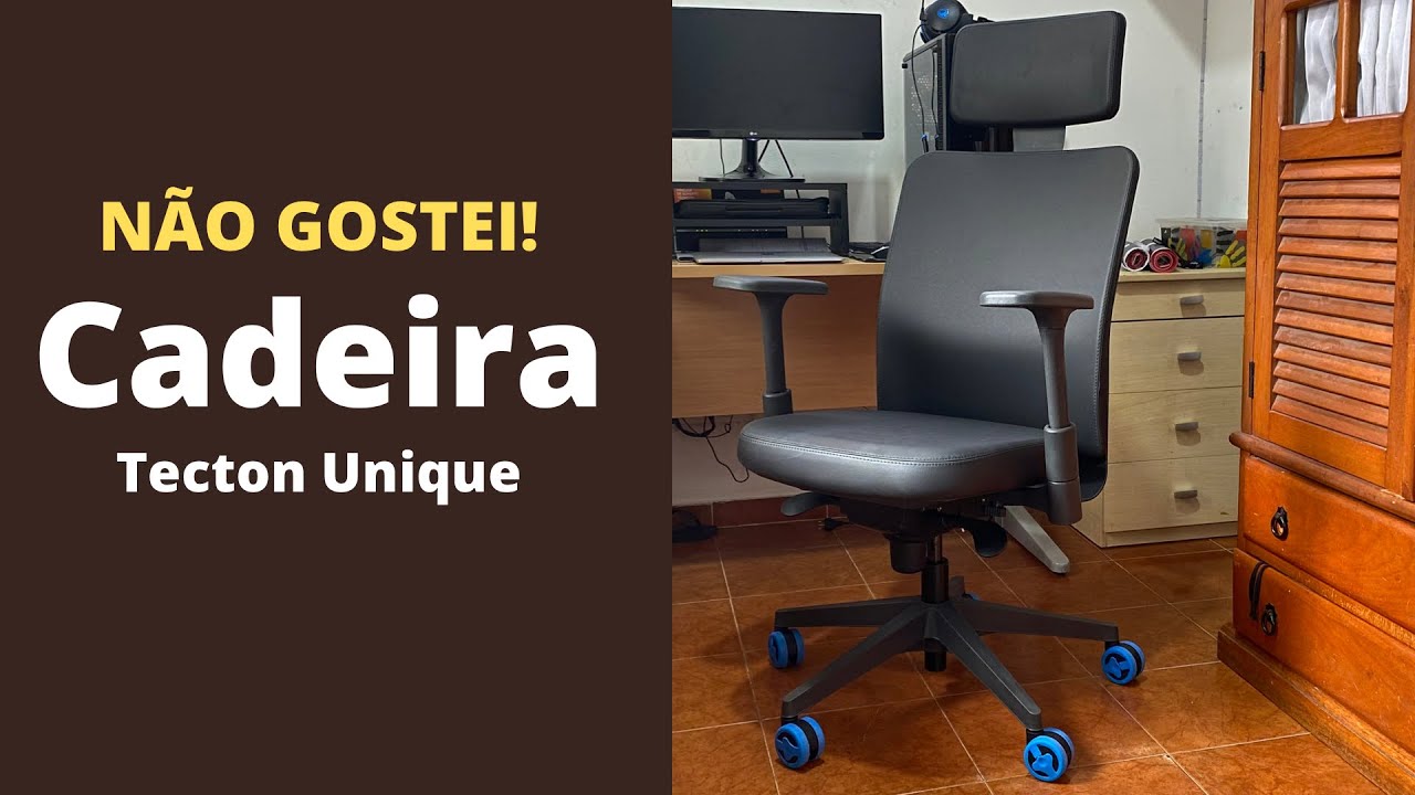 Cadeira Tecton Unique | PONTOS NEGATIVOS