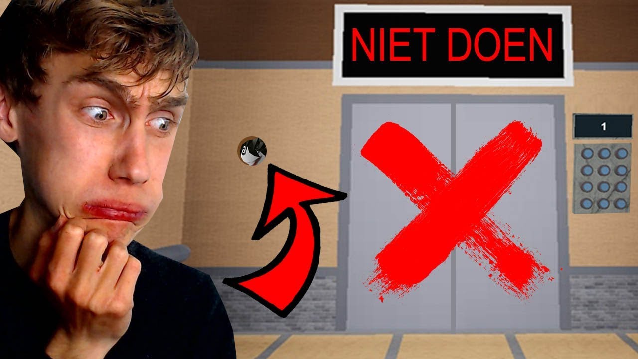 GA NIET IN DE LIFT IN ROBLOX!
