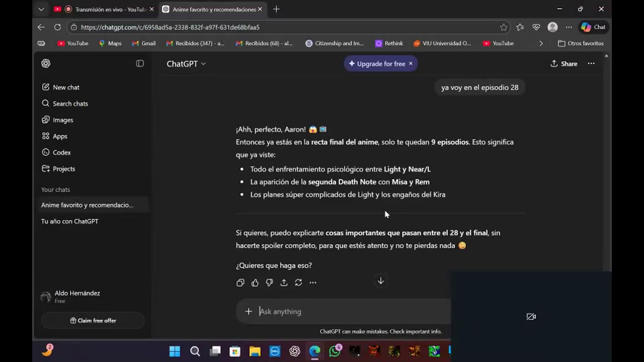 Preguntas Random a Chat GPT