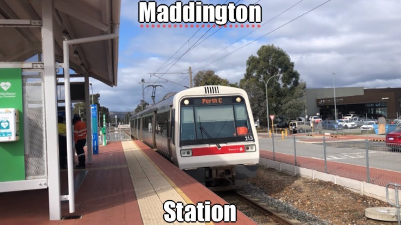 Maddington station history info