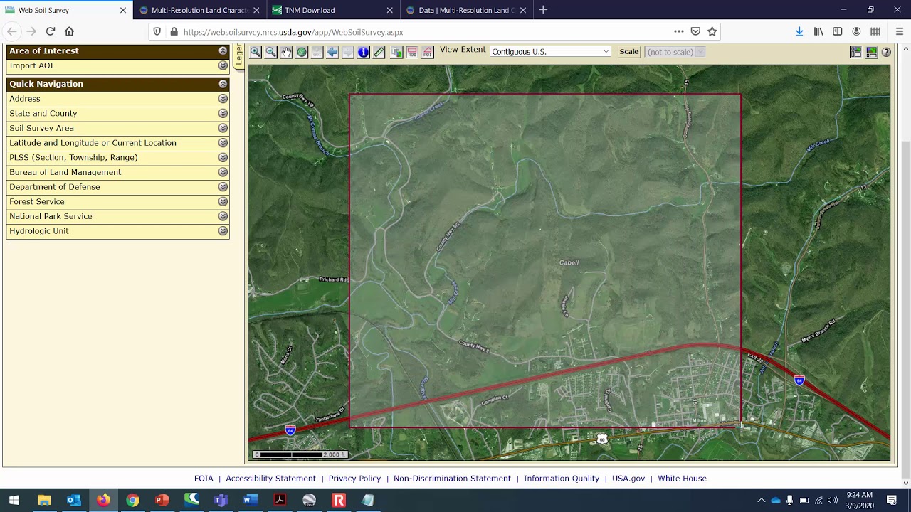 Soil Type and Characteristics: GIS data - CE 433 - Class 24 (9 Mar 2020)