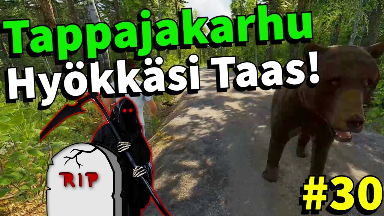 TAPPAJAKARHU HYÖKKÄSI TAAS KIMPPUUN! #30 | Finnish Cottage Simulator