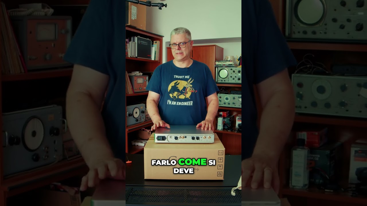 Audio perfetto: Un selettore per la massima qualit&agrave; del suono! #shorts