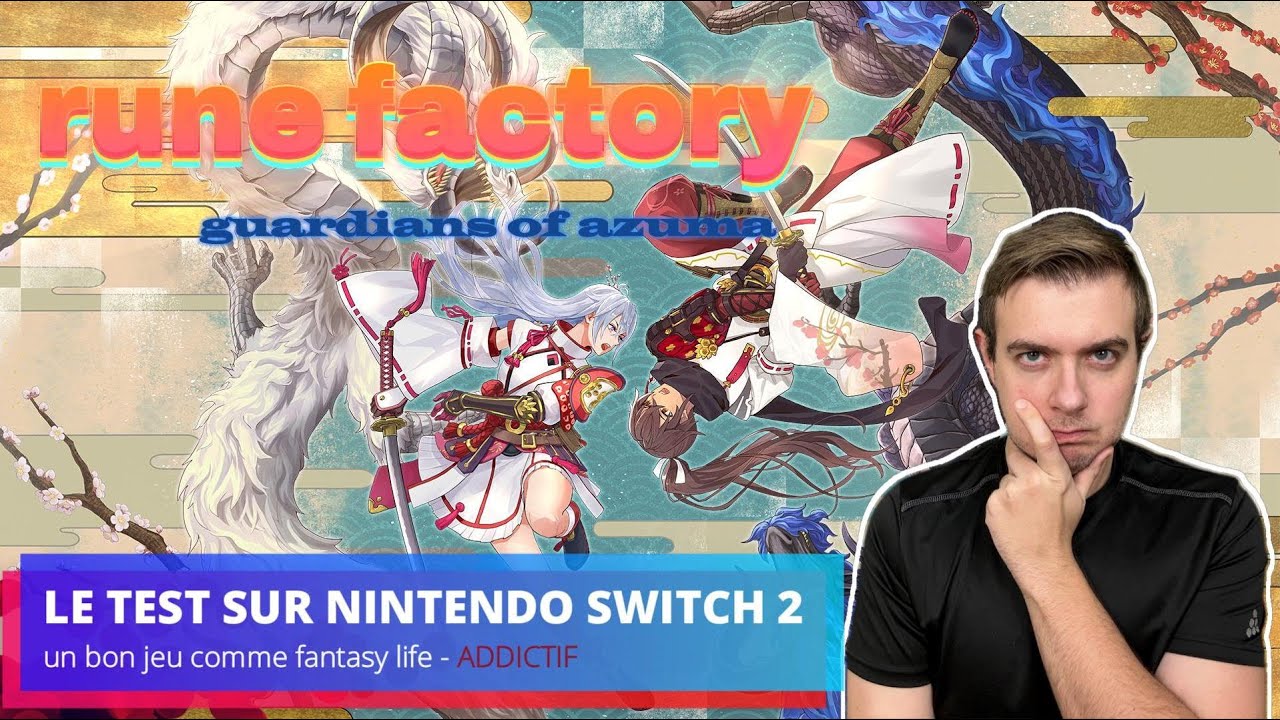 Rune Factory Guardians of Azuma - nintendo Switch 2 - TEST