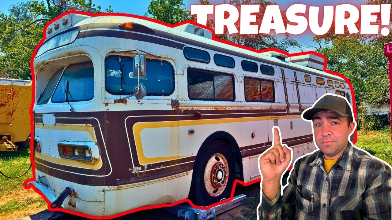 I Bought a 1950s GMC Bus and Found Something UNEXPECTED Inside!