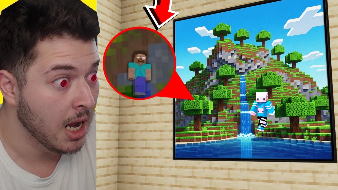 SALAK KARDEŞİMİ LANETLİ TABLO İLE Trolledim! - Minecraft
