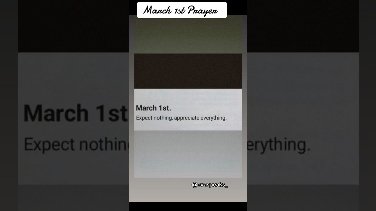 MARCH 1st PRAYER🙏🏽 ! #march #prayer #newmonth #fypage #ytshort #shortsviral #virales