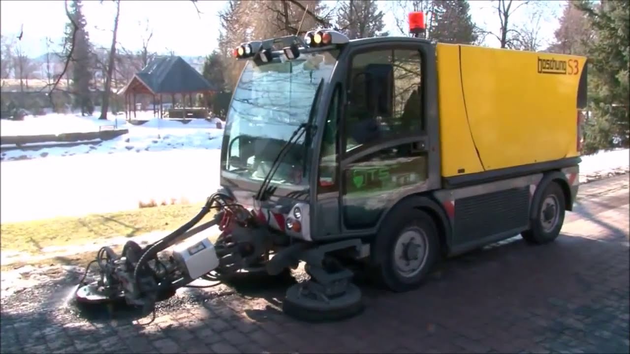Balayeuse Boschung S3 / Street Sweeper, Street Cleaner, Road Sweeper, Kehrmaschine, Veegmachine