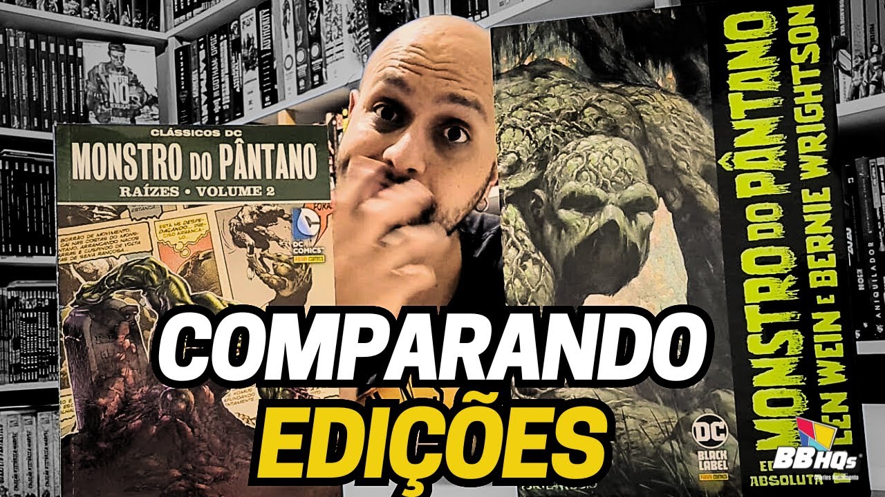 Todos os detalhes do MONSTRO DO P&Acirc;NTANO vers&atilde;o ABSOLUTA por Lein Wein e Bernie Wrightson