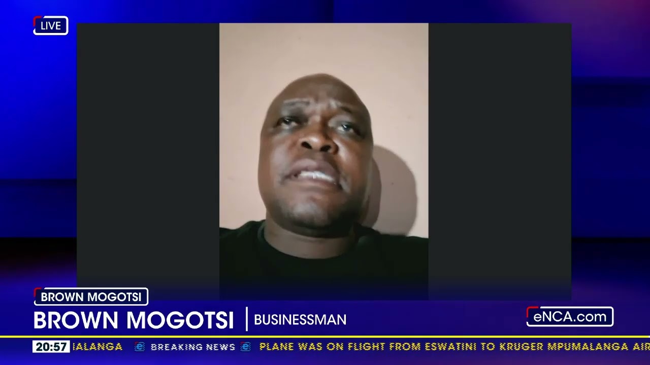 Brown Mogotsi responds to police raid
