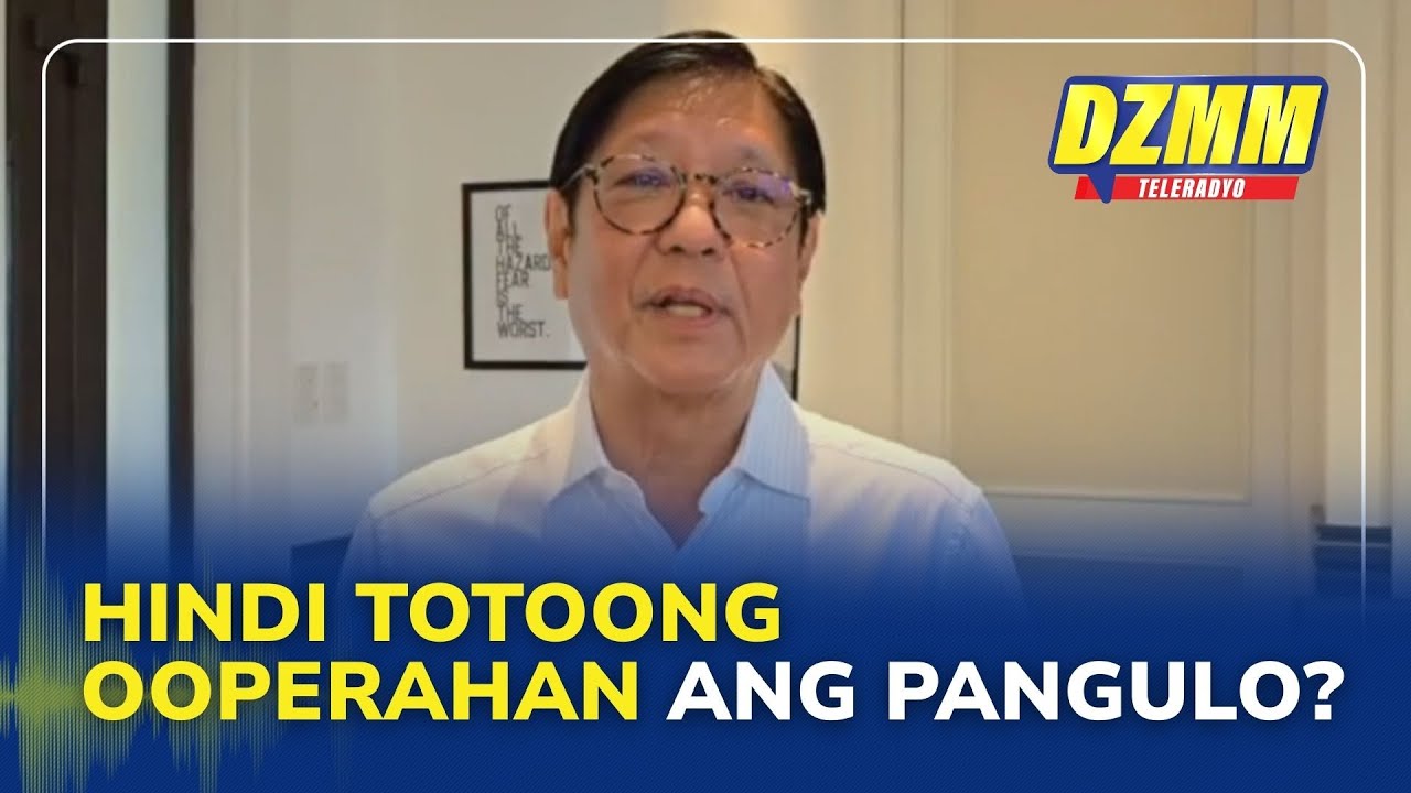 Palace denies Marcos' medical operation due to diverticulities | DZMM Teleradyo (26 January 2026)