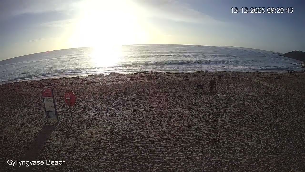 Views Of The UK - Gyllyngvase Beach - Friday 12 December