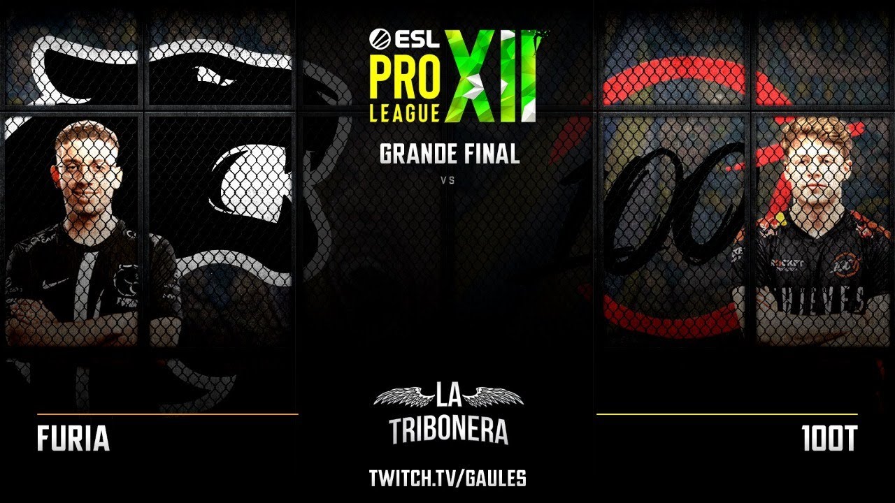 FÚRIA VS 100 THIEVES - FINAL ESL PRO LEAGUE 12 - Gaules AO VIVO