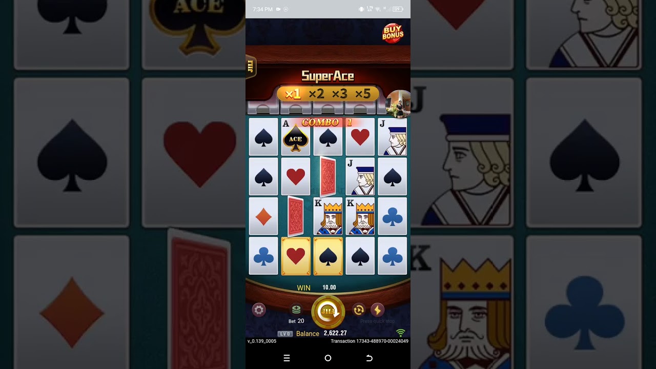 Tricks sa super ace panoorin ang video Hanggang matapos tingnan nyo ang ginagawa ko 600 withdraw 7k