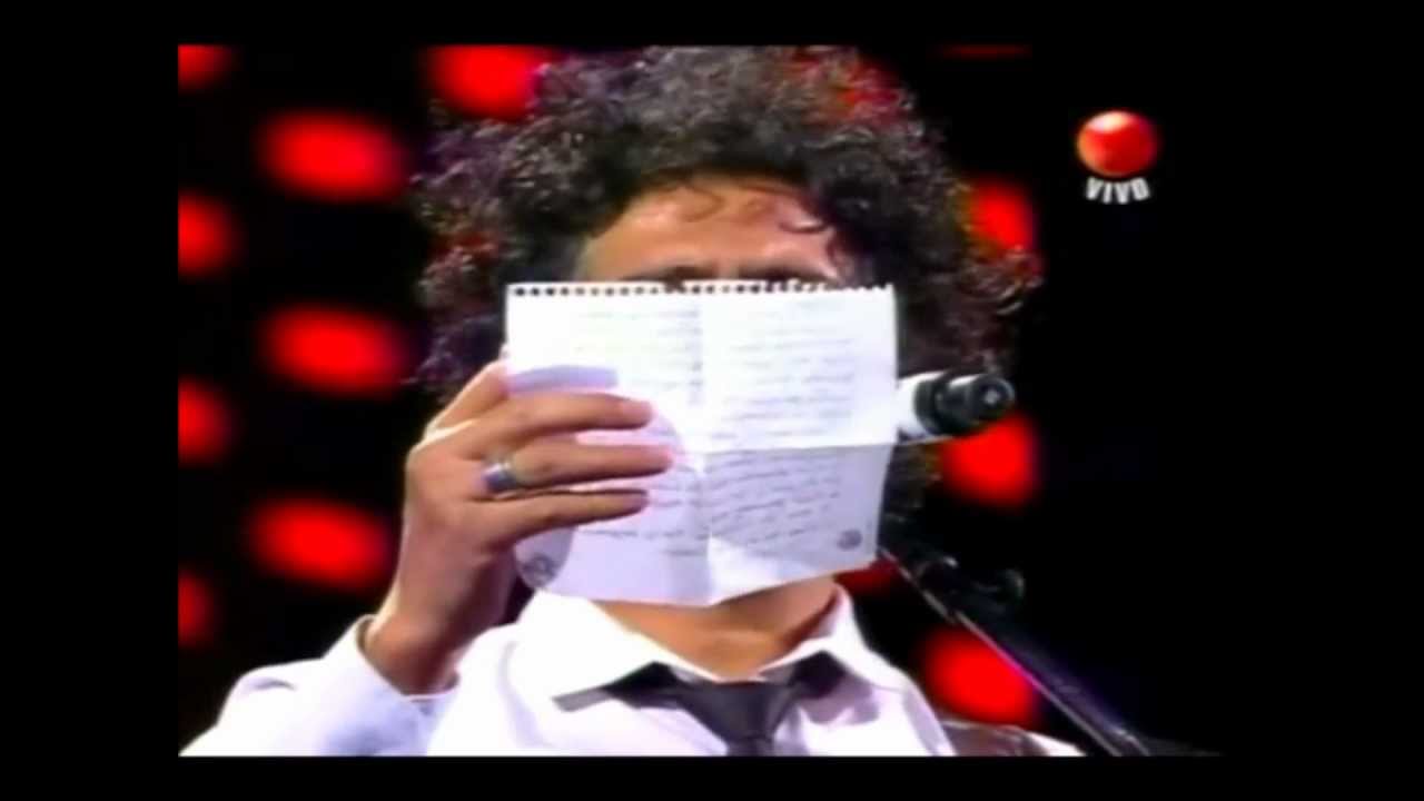 Manuel Garcia Mensaje al Presidente + El Tema El Viejo Comunista - Festival de Viña Del Mar 2012
