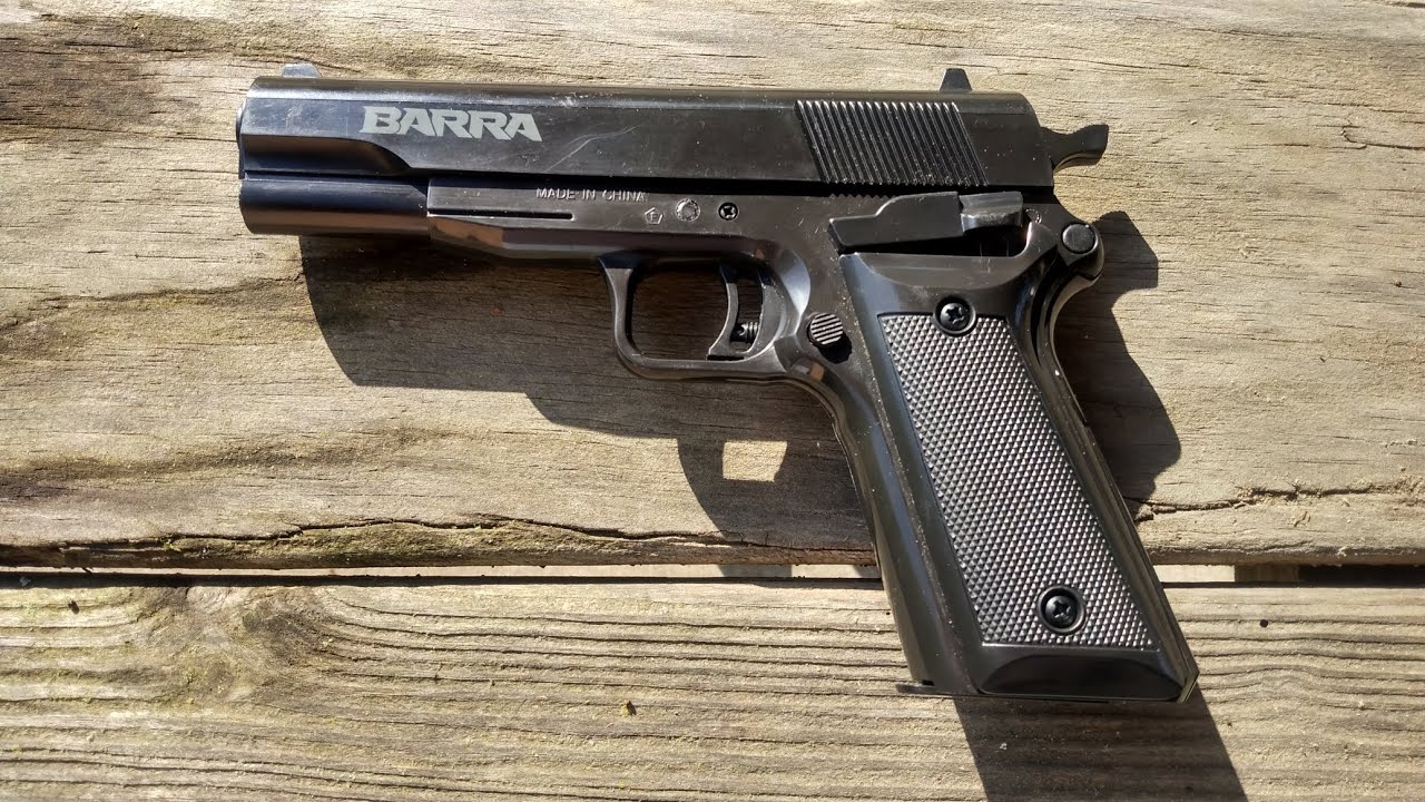 Пневматический пистолет Barra 1911 (пружинный)
