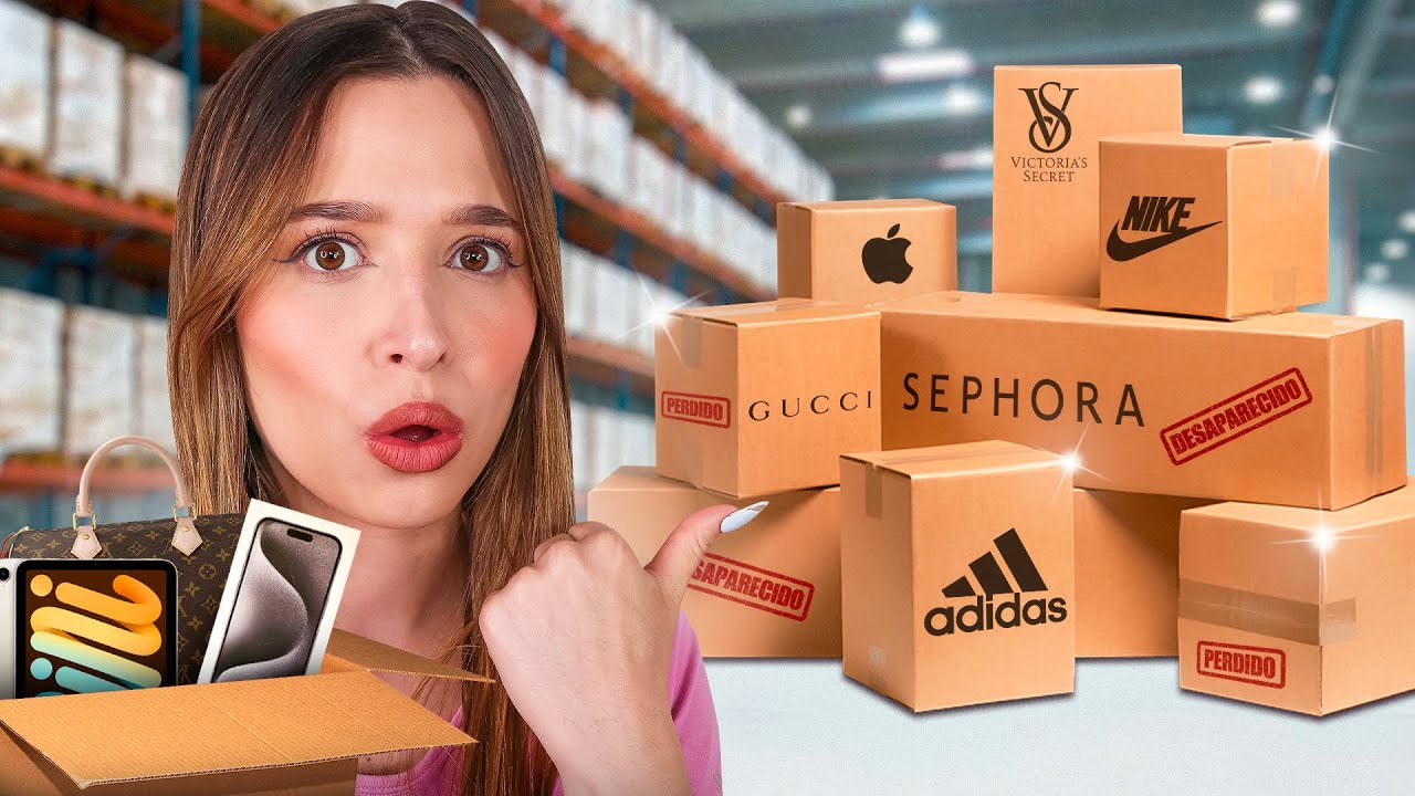 Compre paquetes perdidos de las marcas MAS FAMOSAS del mundo! | Laura Mejia