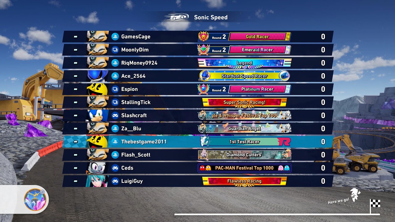 Sonic Racing: CrossWorlds Friend Match