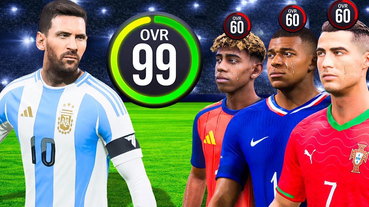 I Put Everyone in Their Prime, Except Ronaldo, Mbappe & Yamal
