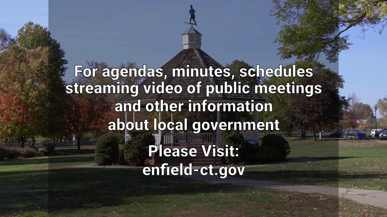 Enfield, CT - Town Council: Special Meeting - October 20, 2025