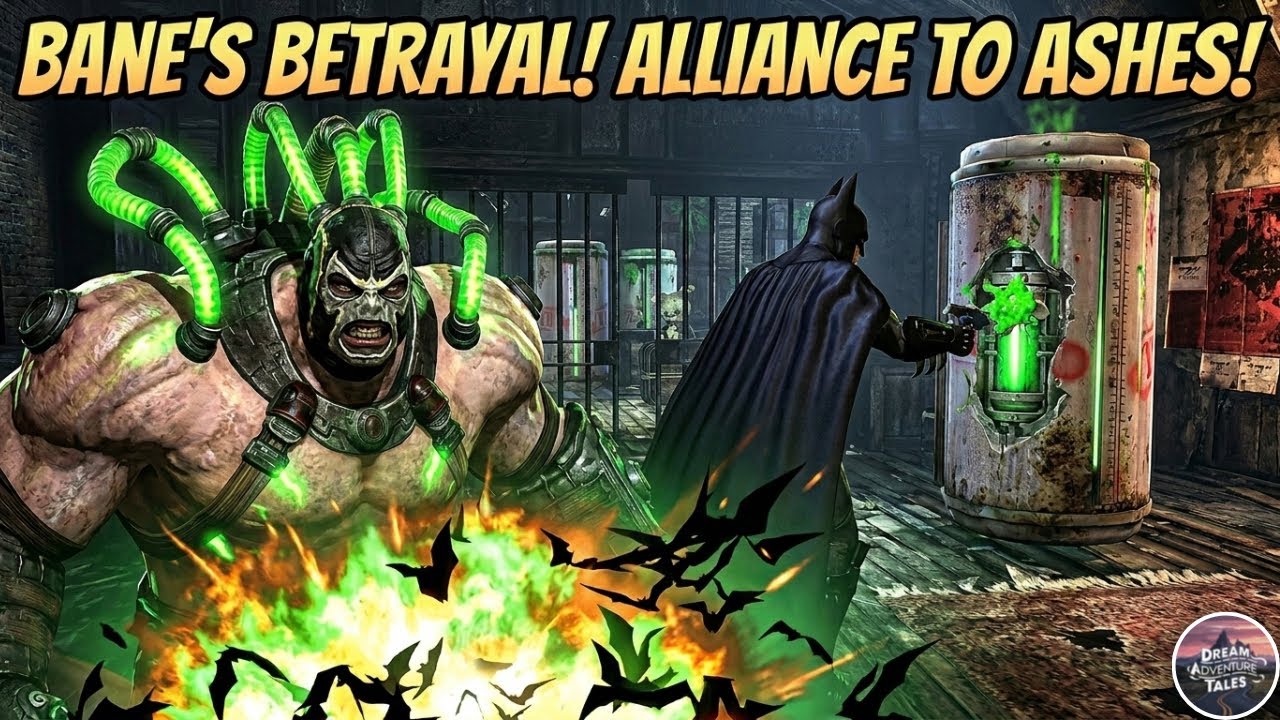  Batman Fragile Alliance Mission | Destroy Titan Containers | Bane Betrayal