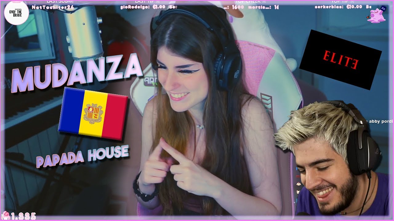 ABBY SE MUDA A LA PAPADA HOUSE 🇦🇩 Y HABLA SOBRE NUEVA TEMPORADA DE ELITE