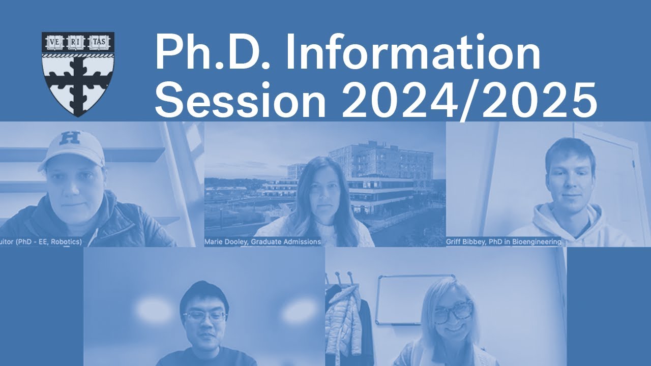 Harvard SEAS PhD information session 2024/2025