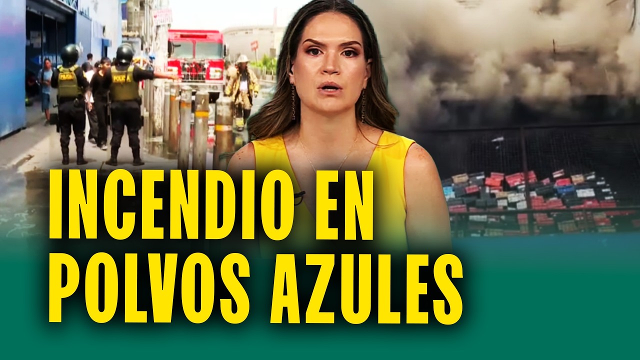 Comerciantes de Polvos Azules preocupados por perderlo todo en incendio: &iquest;C&oacute;mo inici&oacute; el fuego?