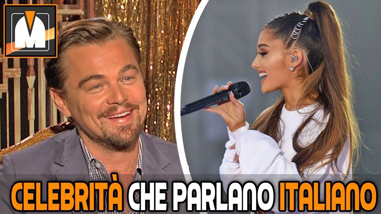Celebrità Che Parlano Italiano
