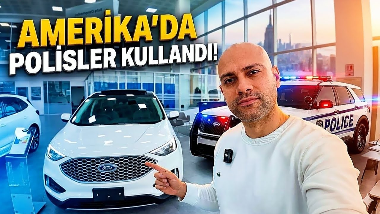 Ford EDGE T&uuml;rkiye&rsquo;de! 🔥 Amerika&rsquo;da Polisler Bu Aracı Kullandı 🇺🇸