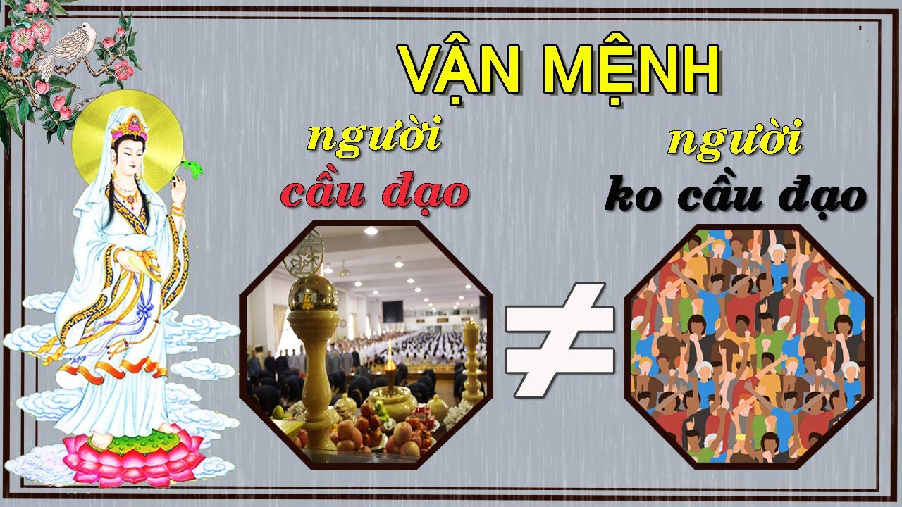 Nam Hải Cổ Phật Từ Bi - VẬN MỆNH Của Người Có Cầu Đạo Và Người Chưa Cầu Đạo Khác Nhau Như Thế Nào?