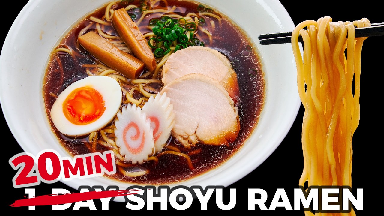Easy Shoyu Ramen Broth