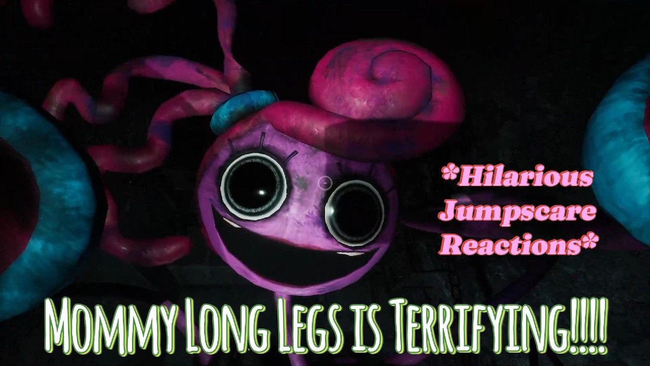Mommy Long Legs is TERRIFIYING!!!!! *Hilarious Jump scare Reactions* (Poppy Playtime Chapter 2)