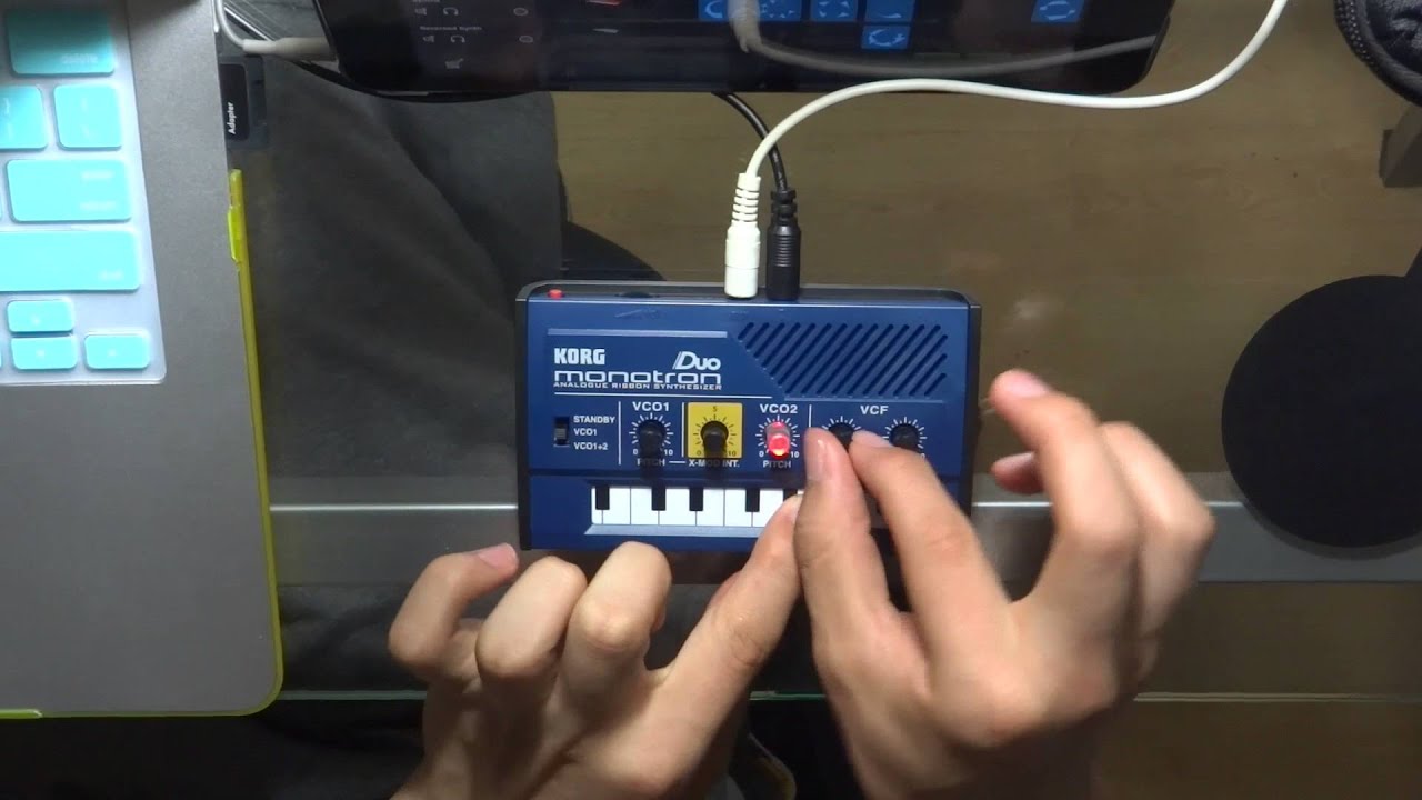 Korg Monotron Duo Synth test