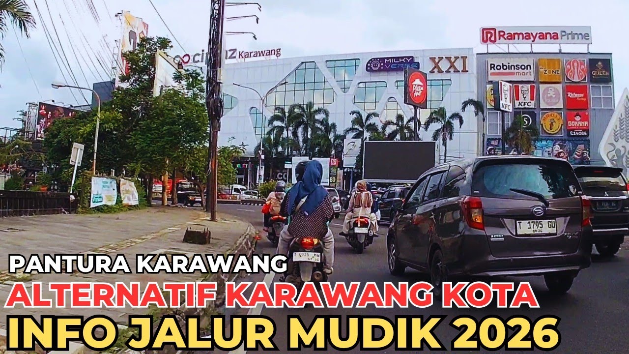 Lebih Cepat Kah⁉️ Cek Jalur Mudik Lebaran 2026 Alternatif Karawang Kota