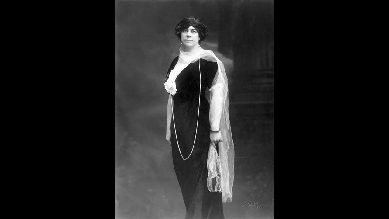 Clara Butt (contralto) - O, mio Fernando! ('La Favorita' - Donizetti) (1915)