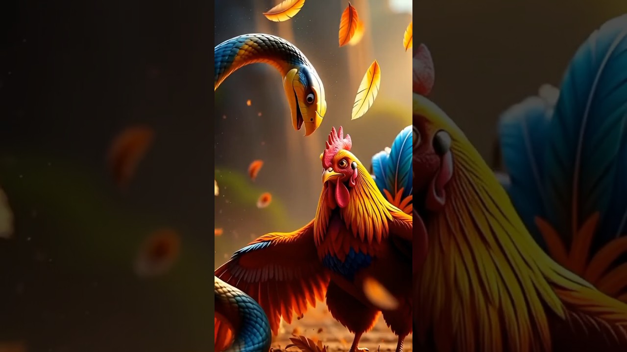 Baby aur Saap – Murga Bana Asli Hero 🐓🐍👶