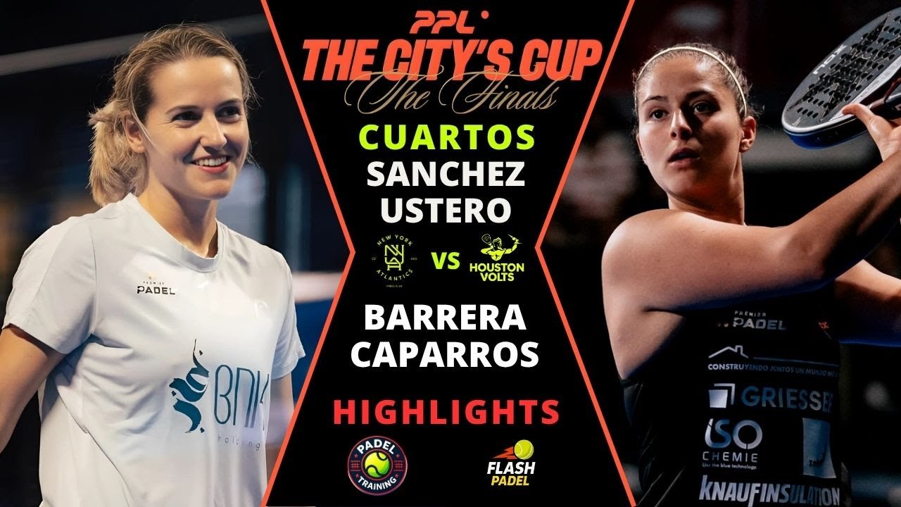 🔥 Sánchez & Ustero vs Barrera & Caparrós | Cuartos PPL The City’s Cup 2025 | Padel Highlights