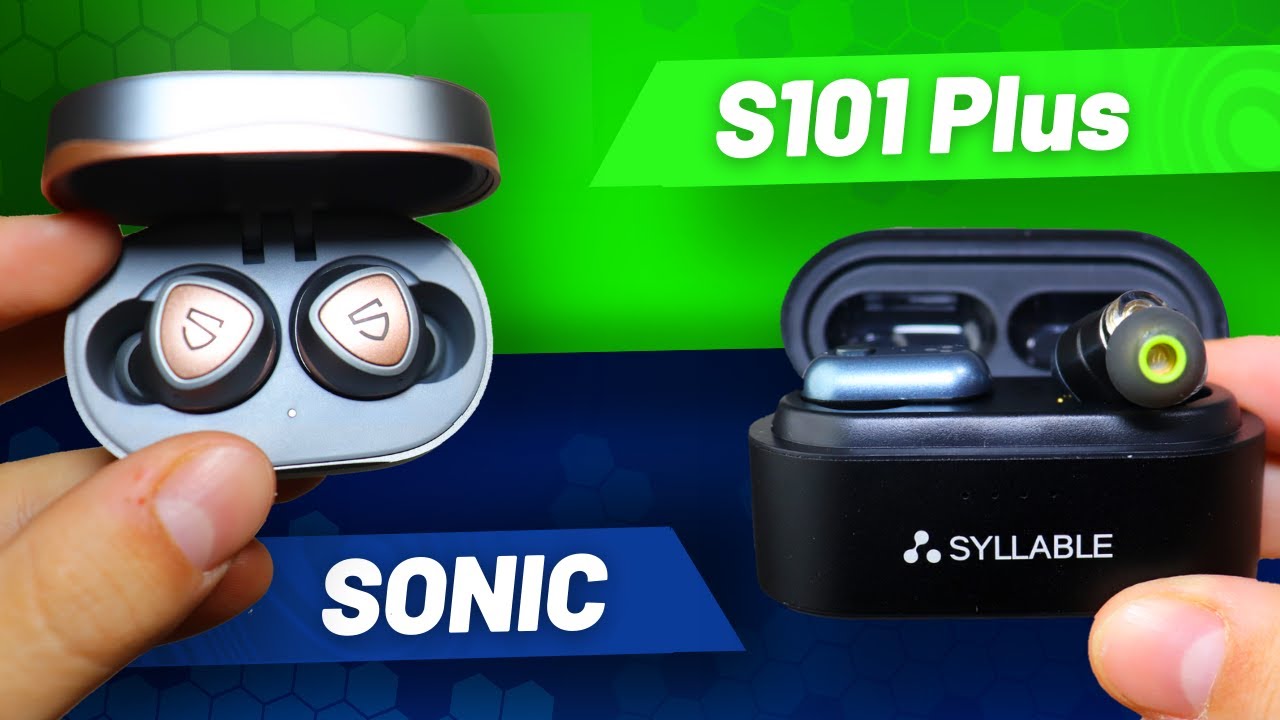 QUAL O MELHOR? Soundpeats Sonic vs Syllable S101 Plus TWS