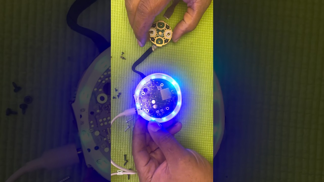 What&rsquo;s inside!! Amazon echo dot #tech #rcelectronicsrepair #electronics #echodot #amazon #techrepair