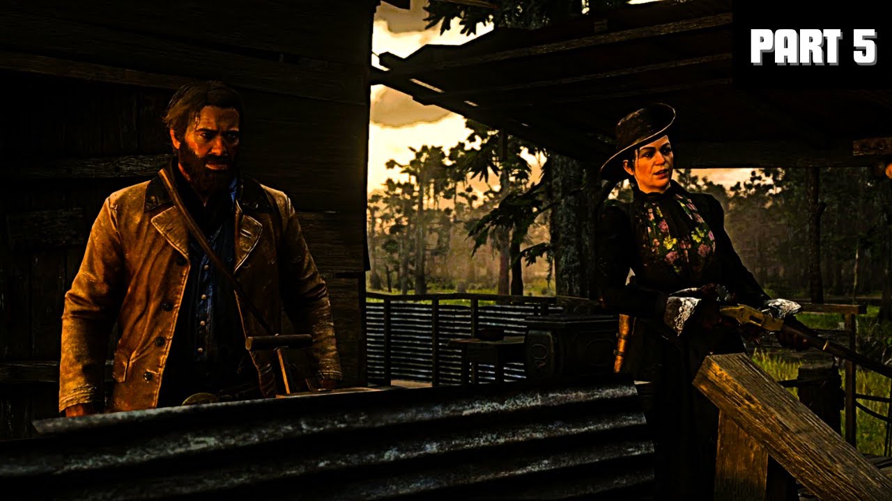 Red Dead Redemption 2 (геймплей) - История Джима Боя Кэллоуэя (ЧАСТЬ 5)