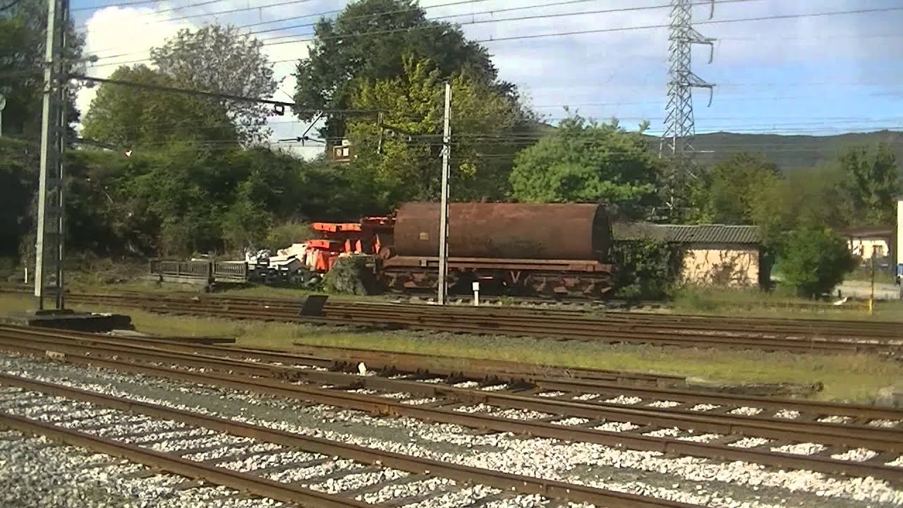 Trayecto Hendaye a Irún a bordo de un TGV